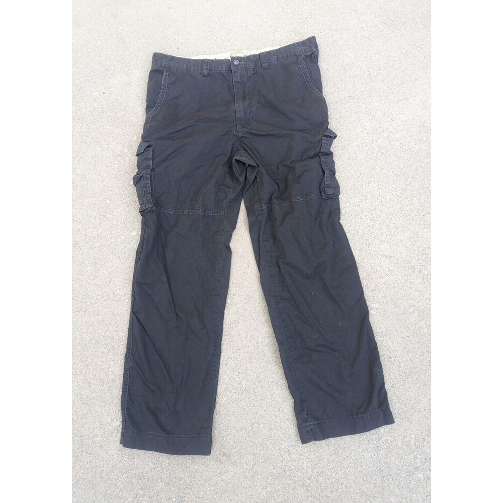 Vintage Cargo Pants Y2K Earl Camel Lifestyle Brown Cotton Canvas 36